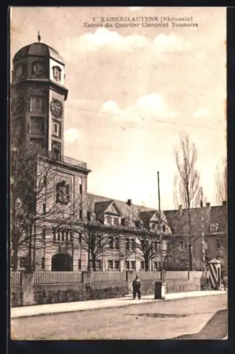 AK Kaiserslautern, Eingang Quartier Clermont Tonnerre