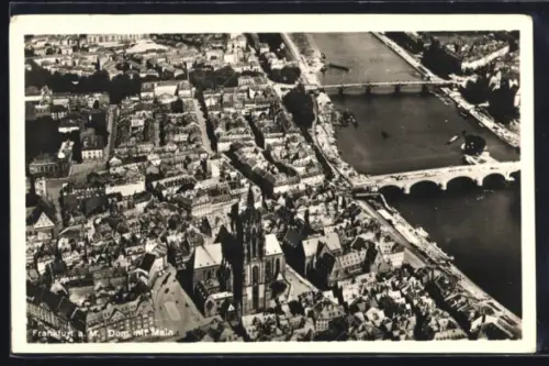 AK Alt-Frankfurt, Dom, Main, Brücken