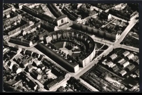 AK Kaiserslautern, Rundbau aus der Vogelschau