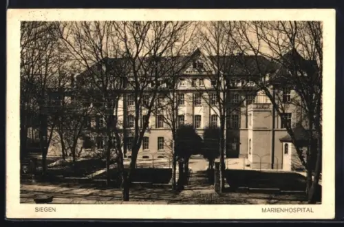 AK Siegen, Blick zum Marienhospital