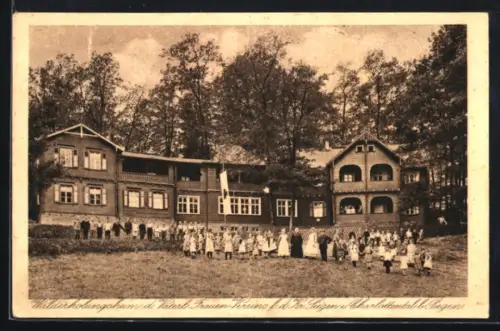 AK Siegen i.W., Erholdungsheim des Vaterl. Frauen-Vereins im Charlottental