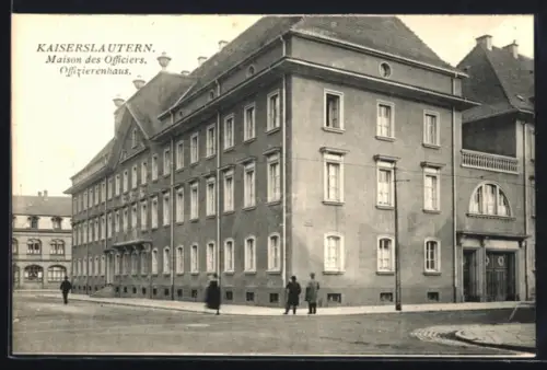 AK Kaiserslautern, Strasseneck am Offizierhaus