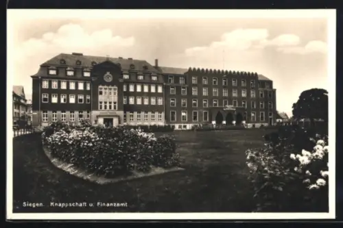 AK Siegen, Knappschaft und Finanzamt