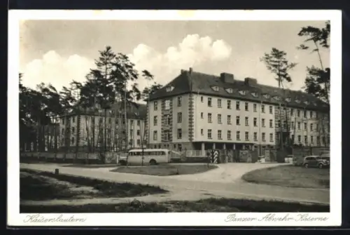 AK Kaiserslautern, Panzer-Abwehr-Kaserne mit Bus