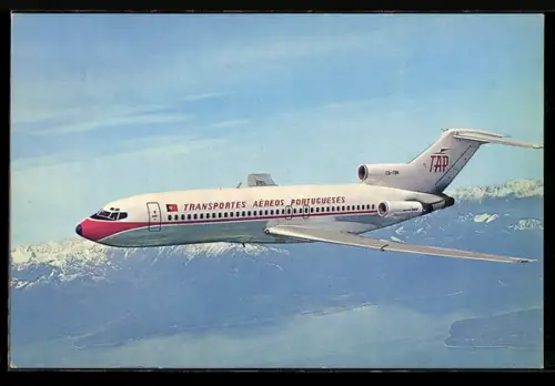 AK Verkehrsflugzeug vom Typ Boeing 727 der Transportes Aéreos Portugueses