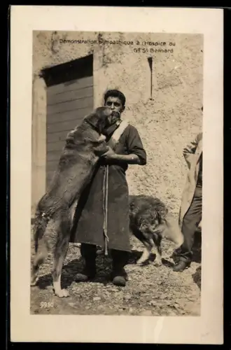 AK Hospice du Grand St-Bernard, Demonstration symphatique