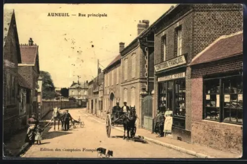 AK Auneuil, Rue principale, Comptoirs Francais