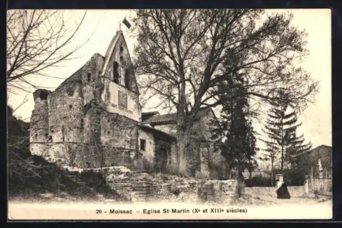 AK Moissac, Eglise Saint-Martin