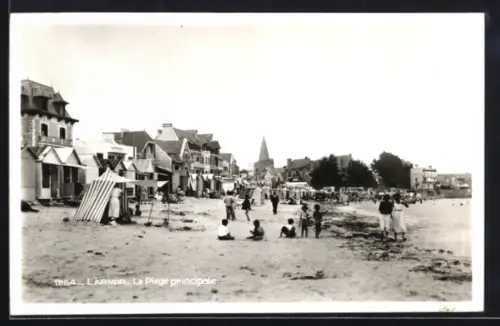 AK Larmor, La Plage principale