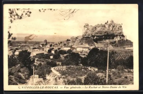 AK Vitrolles-le-Roucas, Vue générale