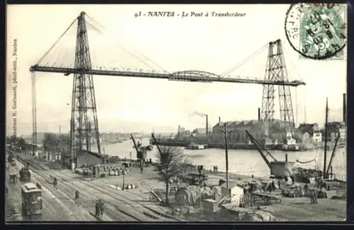 AK Nantes, Le Pont à Transbordeur
