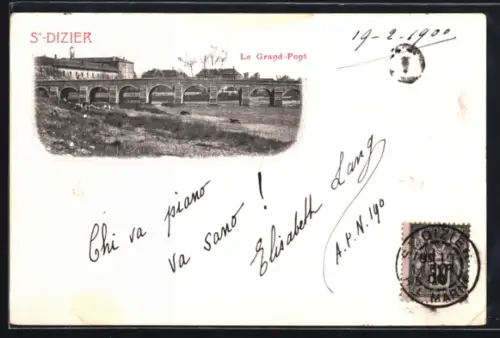 AK Saint-Dizier, Le Grand-Pont