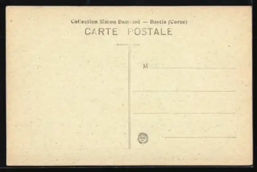 AK Bastia /Corse, Rue de l`Opera