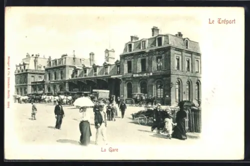 AK Le Tréport, La Gare