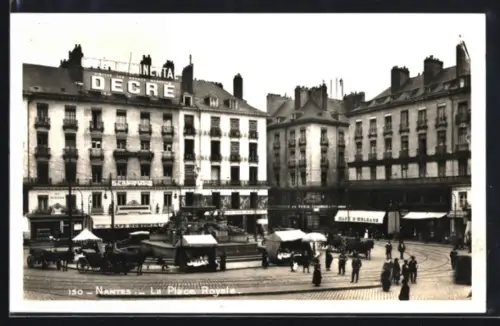 AK Nantes, Le Place Royale, Cafe Continental