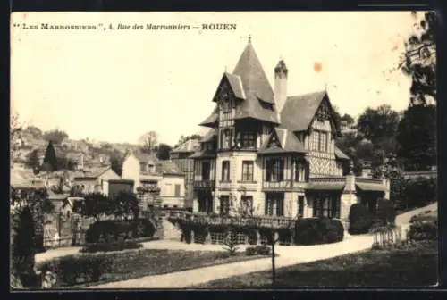 AK Rouen, Les Marronniers, Rue des Maronniers 4