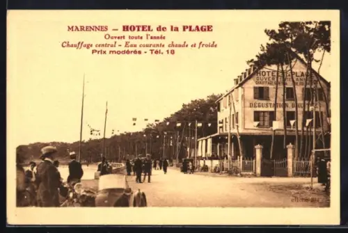 AK Marennes, Hotel de la Plage
