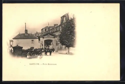 AK Saint-Cyr-l`École, Porte Maintenon