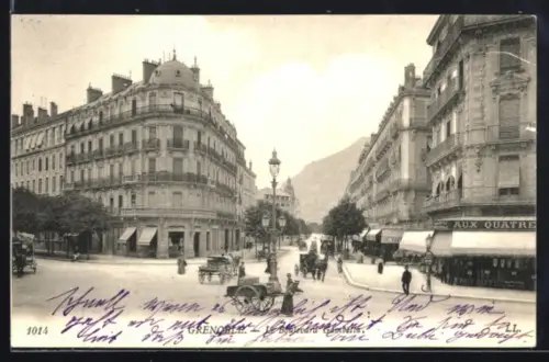 AK Grenoble, Le Boulevard Gambetta