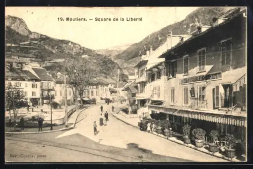 AK Moutiers, Square de la Liberté