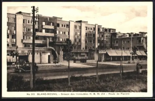 AK Le Blanc-Mesnil, Groupe des Immeubles, Route de Flandre