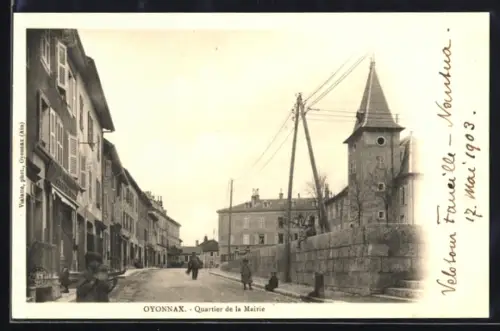 AK Oyonnax, Quartier de la Mairie