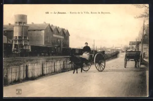 AK Le Boucau, Entrée de la Ville, route de Bayonne