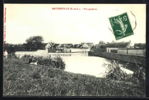 AK Baudreville /E.-et-L., Vue générale