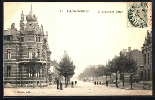 AK Valenciennes, Le Boulevard Pater