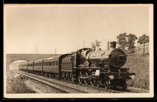 AK Birmingham Express near Park Royal, Englische Eisenbahn