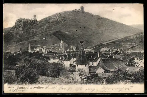 AK Rappoltsweiler, Ortsansicht
