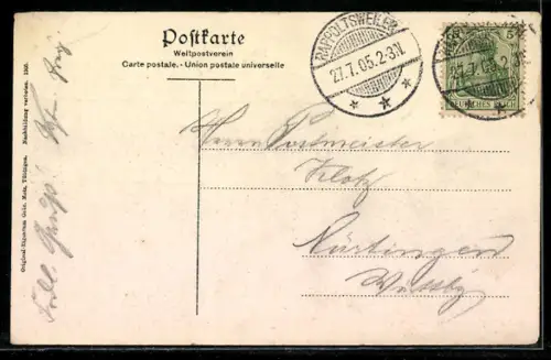 AK Rappoltsweiler, Ortsansicht