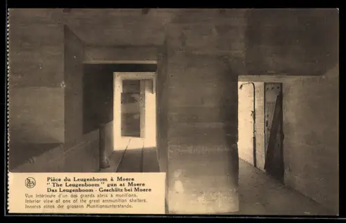 AK Das Leugenboom-Geschütz bei Moere
