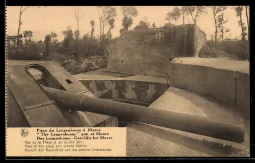 AK Das Leugenboom-Geschütz bei Moere