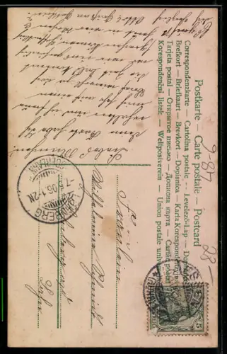 AK Eleganter Herr mit einem Telefonhörer