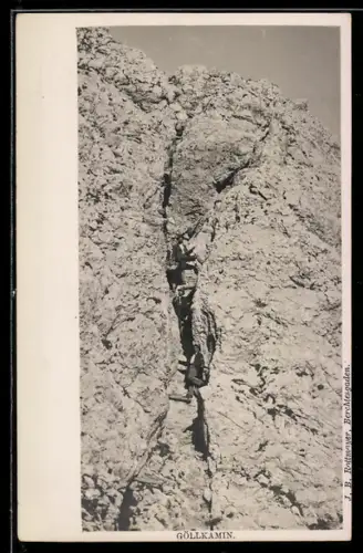 AK Göllkamin mit Bergsteigern