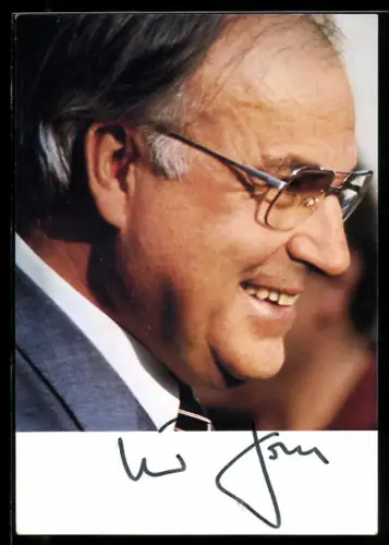AK Helmut Kohl im Profil, BRD