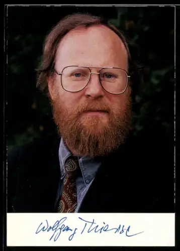 AK Portrait vom stellvertretenden Vorsitzenden der SPD Wolfgang Thierse