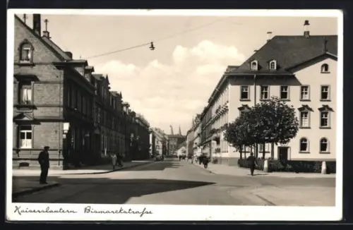 AK Kaiserslautern, Partie in der Bismarckstrasse