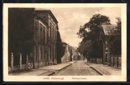 AK Varel /Oldenburg, Moltkestrasse