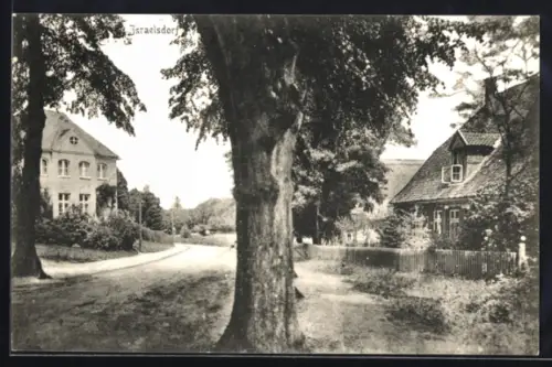 AK Israelsdorf, Strassenpartie im Ort