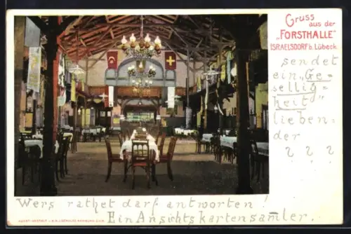 AK Israelsdorf, Gasthaus Forsthalle