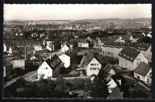 AK Kaiserslautern /Pfalz-Pfaffenberg, Ortsansicht aus der Vogelschau
