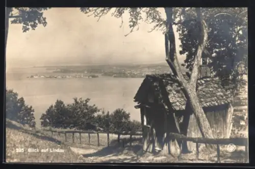 AK Lindau, Blick auf den Ort