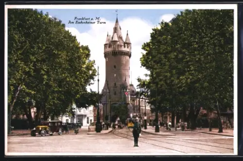 AK Frankfurt am Main, Am Eschenheimer Turm