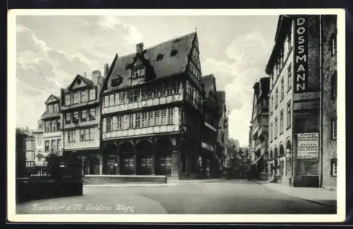 AK Alt-Frankfurt, Partie bei der Goldenen Waage