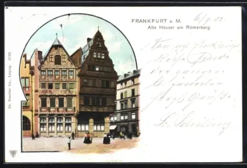AK Alt-Frankfurt, Alte Häuser am Römerberg