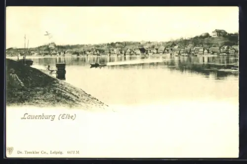 AK Lauenburg /Elbe, Panorama