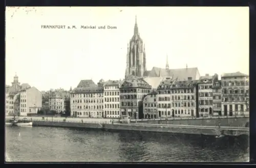 AK Alt-Frankfurt, Mainkai und Dom