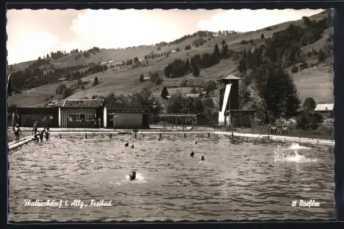 AK Thalkirchdorf i. Allg., Freibad